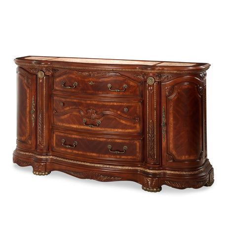 Cortina Honey Walnut Dresser - Ornate Home