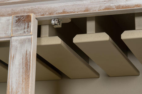 Cortina Living White Center Media Unit & Hutch - Ornate Home