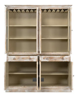 Cortina Living White Center Media Unit & Hutch - Ornate Home