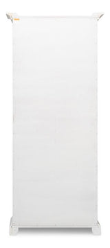 Cortina White Open Shelf Bookcase - Ornate Home