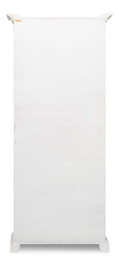 Cortina White Open Shelf Bookcase - Ornate Home