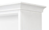 Cortina White Open Shelf Bookcase - Ornate Home
