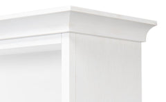 Cortina White Open Shelf Bookcase - Ornate Home
