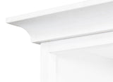 Cortina White Open Shelf Bookcase - Ornate Home