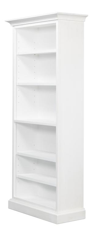 Cortina White Open Shelf Bookcase - Ornate Home