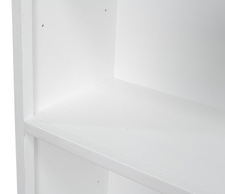 Cortina White Open Shelf Bookcase - Ornate Home