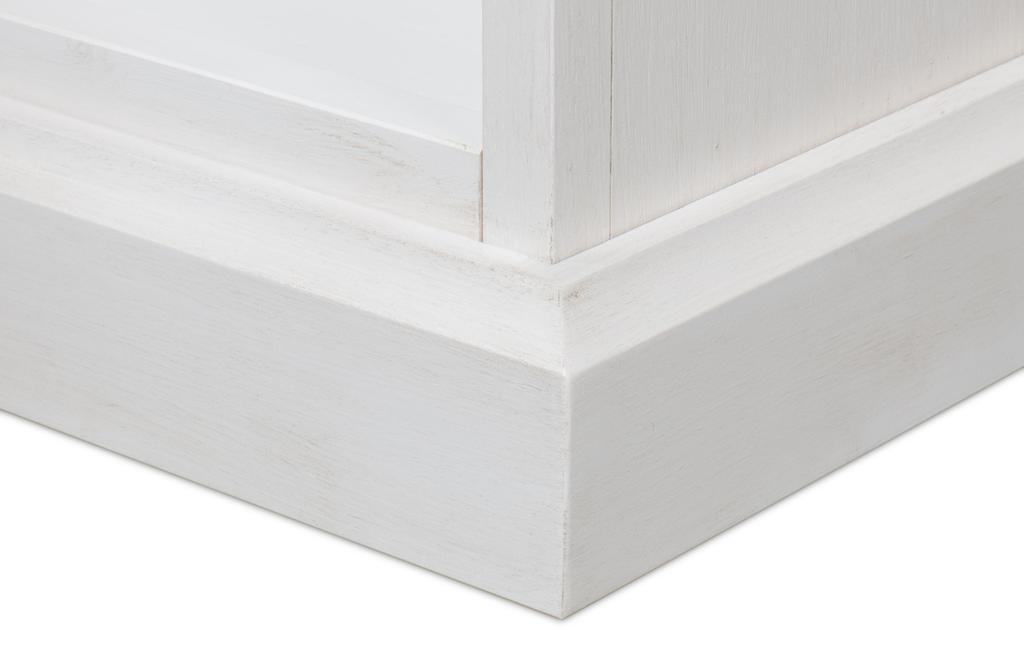Cortina White Open Shelf Bookcase - Ornate Home