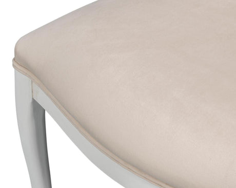 Cortina White Oval Cane Back Side Chair (Set of 2) - Ornate Home