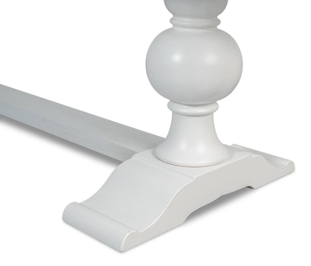 Cortina White Rectangular Dining Table - Ornate Home