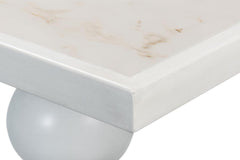 Cortina White Rectangular Dining Table - Ornate Home