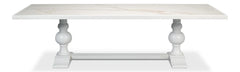 Cortina White Rectangular Dining Table - Ornate Home