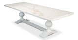 Cortina White Rectangular Dining Table - Ornate Home