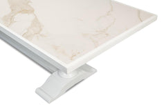 Cortina White Rectangular Dining Table - Ornate Home