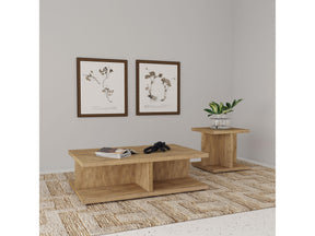 Cortona Mango 2-piece Coffee and End Table Set - Ornate Home