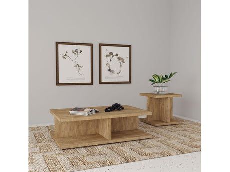 Cortona Mango 2-piece Coffee and End Table Set - Ornate Home