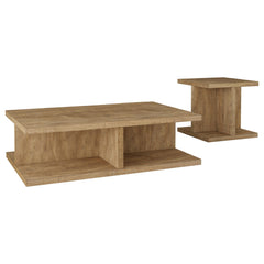 Cortona Mango 2-piece Coffee and End Table Set - Ornate Home
