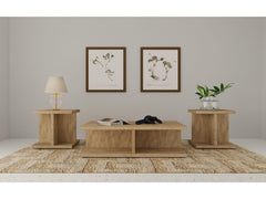 Cortona Mango 3-piece Coffee and End Table Set - Ornate Home