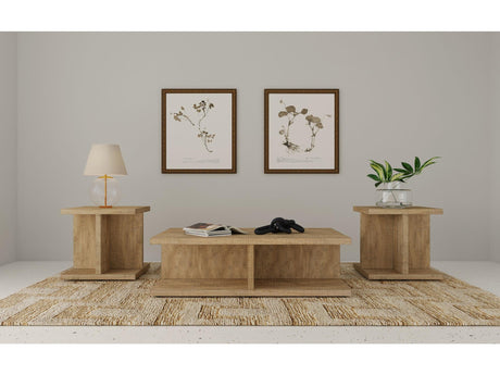 Cortona Mango 3-piece Coffee and End Table Set - Ornate Home