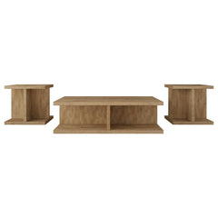 Cortona Mango 3-piece Coffee and End Table Set - Ornate Home