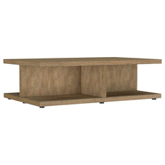 Cortona Mango Square Engineered Wood Cocktail Coffee Table - Ornate Home