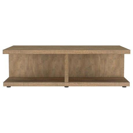 Cortona Mango Square Engineered Wood Cocktail Coffee Table - Ornate Home