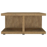 Cortona Mango Square Engineered Wood Cocktail Coffee Table - Ornate Home