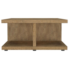 Cortona Mango Square Engineered Wood Cocktail Coffee Table - Ornate Home
