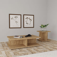 Cortona Mango Square Engineered Wood Cocktail Coffee Table - Ornate Home