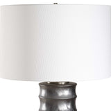 Corvair Black/Bronze Scalloped Table Lamp - Ornate Home