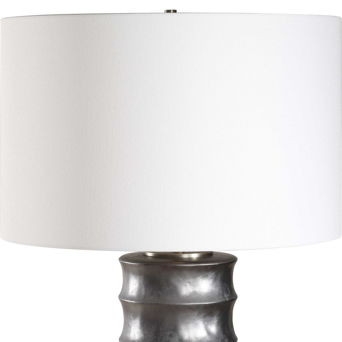 Corvair Black/Bronze Scalloped Table Lamp - Ornate Home