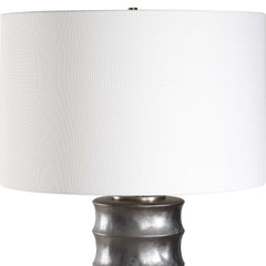 Corvair Black/Bronze Scalloped Table Lamp - Ornate Home