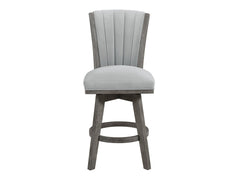 Corvallis Gray Swivel Counter Height Chair (Set of 2) - Ornate Home