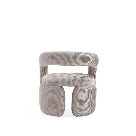 Corvette Dining Chairs in Dove (set of 2) - Ornate Home