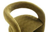 Corvette Dining Chairs in Olive Green (set of 2) - Ornate Home