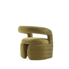 Corvette Dining Chairs in Olive Green (set of 2) - Ornate Home