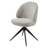 Corwin Gray Side Chair W/Swivel (Set-2)