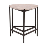 Corwin Natural/Black Nesting Tables - Ornate Home
