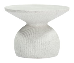 Corza White Outdoor Coffee Table - Ornate Home
