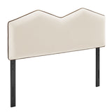 Cosette Alabaster Performance Velvet King Size Headboard - Ornate Home