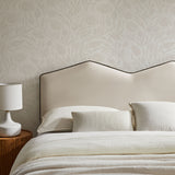 Cosette Alabaster Performance Velvet King Size Headboard - Ornate Home