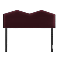 Cosette Mulberry Performance Velvet Full Size Headboard - Ornate Home
