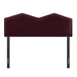 Cosette Mulberry Performance Velvet King Size Headboard - Ornate Home