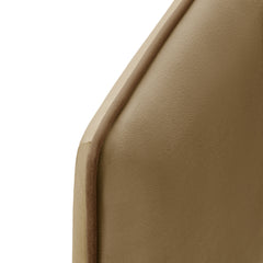 Cosette Taupe Performance Velvet Full Size Headboard - Ornate Home