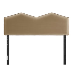 Cosette Taupe Performance Velvet King Size Headboard - Ornate Home