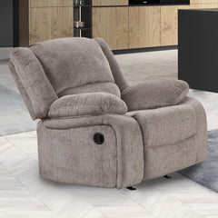 Cosimo Mocha 3 Piece Reclining Living Room Set - Ornate Home