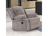 Cosimo Mocha Manual Recliner - Ornate Home