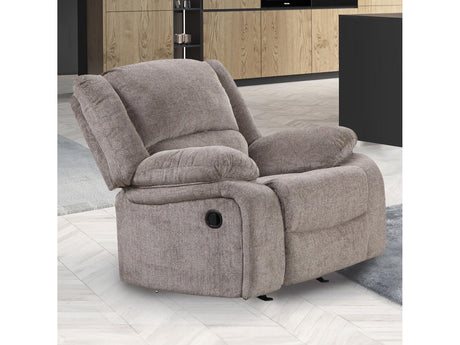 Cosimo Mocha Manual Recliner - Ornate Home