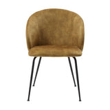 Cosimo Mustard Side Chair (Set of 2) - Ornate Home
