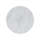 Cosimo White/Beige/Black 5-Piece Dining Table Set - Ornate Home