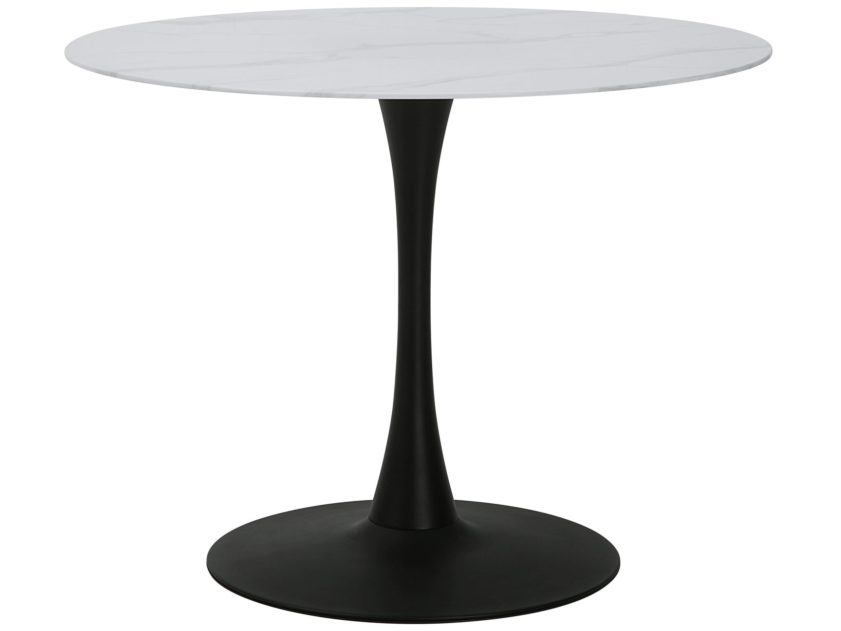 Cosimo White/Black Dining Table - Ornate Home